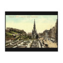 Postcard, Princes Street, Edinburgh by gregoryolney2 Postcard, Princes Street, Edinburgh