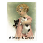 Postcard Promo Rescue Meet & Greet Pet Adoption