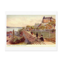 Postcard, Quebec, Chateau Frontenac