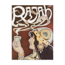 Postcard:  "Rajah Coffee" by Privat Livemont