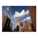 Postcard Reflection Image of WTC Twin Towers NYC