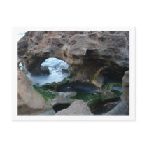 Postcard - rocks on beach