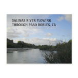 POSTCARD:  Salinas River Flowing in Paso Robles