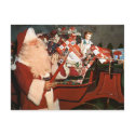 Postcard-Santa's Fabulous Sleigh by chasbergeman Postcard-Santa's Fabulous Sleigh