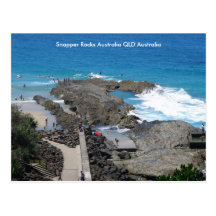 Postcard Snapper Rocks Australia QLD Australia