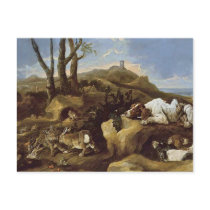 Postcard: Spaniels Stalking Rabbits in the Dunes by VintagePets Postcard: Spaniels Stalking Rabbits in the Dunes