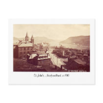 Postcard, St John's, Newfoundland, in 1910