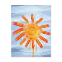 Postcard, Sunshine Painting