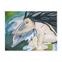 Postcard: "Surfers"