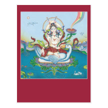 POSTCARD Tara protecting against Poisons
