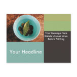 Postcard Template-Geometric Bowl