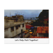 Postcard Template - Let's Help Haiti Together! postcards