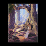 Postcard: The Enchanted Prince- Maxfield Parrish postcards