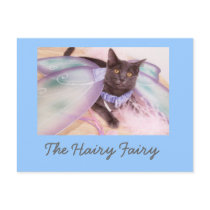 Postcard The Hairy Fairy by KatAnnette Postcard The Hairy Fairy