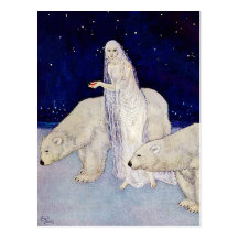 Postcard: The Snow Maiden
