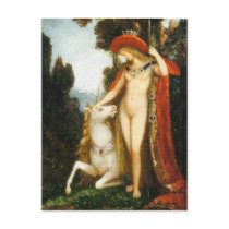 Postcard: The Unicorn by VintagePets Postcard: The Unicorn