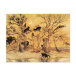 Postcard:  The Witches Sabbath - Halloween Art