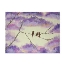 Postcard Titled: A Mothers Blessings Art Card