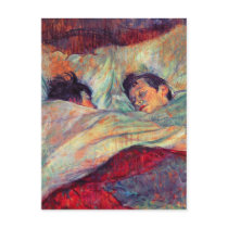 Postcard: Toulouse-Lautrec "In Bed" by VintageCabaret Postcard: Toulouse-Lautrec "In Bed"