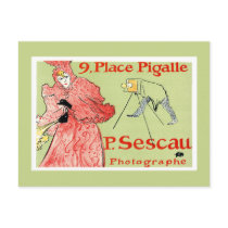 Postcard: Toulouse-Lautrec - P.Sescau Photographe by VintageCabaret Postcard: Toulouse-Lautrec - P.Sescau Photographe