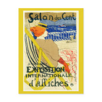 Postcard: Toulouse Lautrec - Salon des Cent by VintageCabaret Postcard: Toulouse Lautrec - Salon des Cent