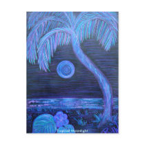 Postcard - Tropical Moonlight