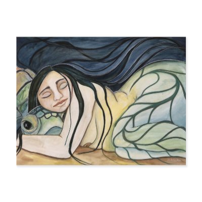 Postcard: "Turtle Daugter"