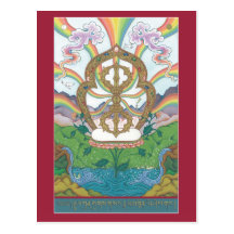 POSTCARD Vajra / Dorje