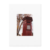 Postcard - Victorian English Post Box