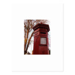 Postcard - Victorian English Post Box