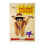 Postcard-Vintage Miami