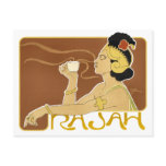 Postcard: Vintage Rajah Coffee