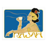 Postcard: Vintage Rajah Coffee