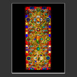 Postcard-Vintage Stained Glass-10 postcards