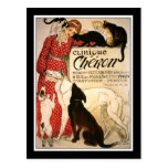 Postcard:  Vintage Steinlen "Clinique Cheron"