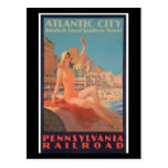Postcard-Vintage Travel-Atlantic City