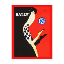 Postcard-VIntage Travel-Bally