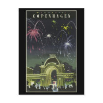 Postcard-Vintage Travel-Copenhagen
