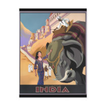 Postcard-Vintage Travel-India