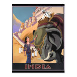 Postcard-Vintage Travel-India