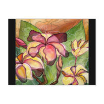 Postcard: "Vivian's Plumeria"