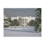 Postcard / White House Winter