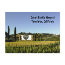 Postcard, Wine Country in Templeton, CA