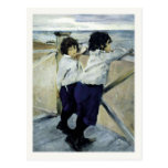 Postcard With Famous Painting