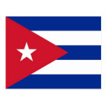 Postcard with Flag of Cuba
