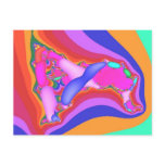 postcard with fractal resembling a woman
