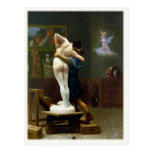 Postcard with Jean-Leon Gerome Painting