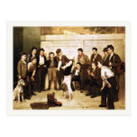 Postcard With John George Brown Painting