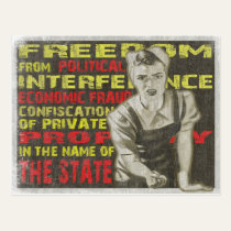 Postcard with Vintage Liberty Print postcards