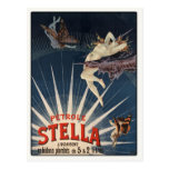Postcard With Vintage Poster Print